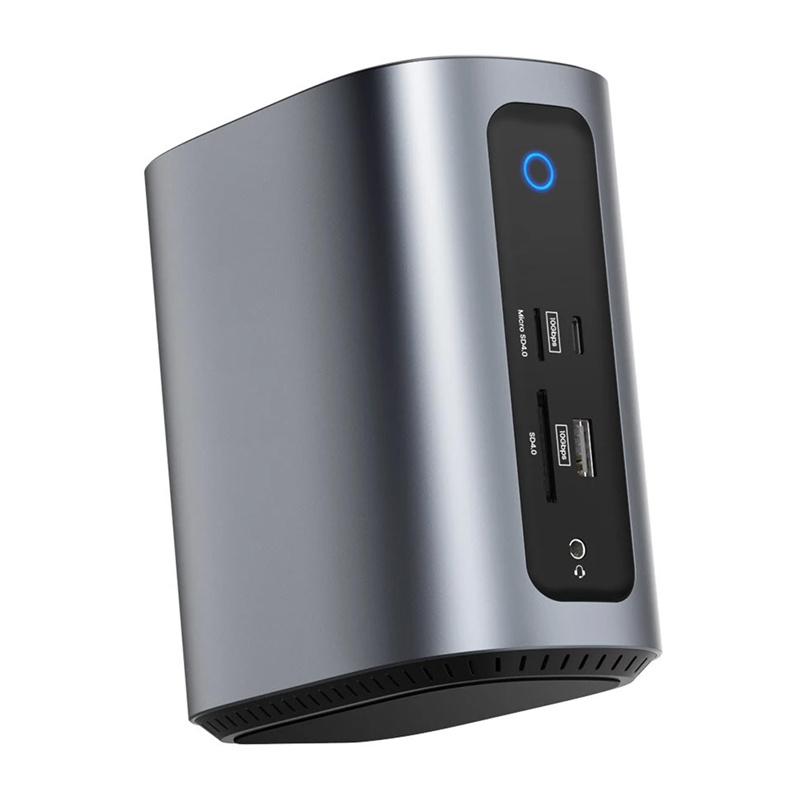 Blitzwolf BW-Th15 17in1 Priključna stanica 2xHD+DP+4xC+3xUSB 3.0+USB 3.1+C 3.2+C PD+RJ45+Micro SD+SD+3,5 mm Audio