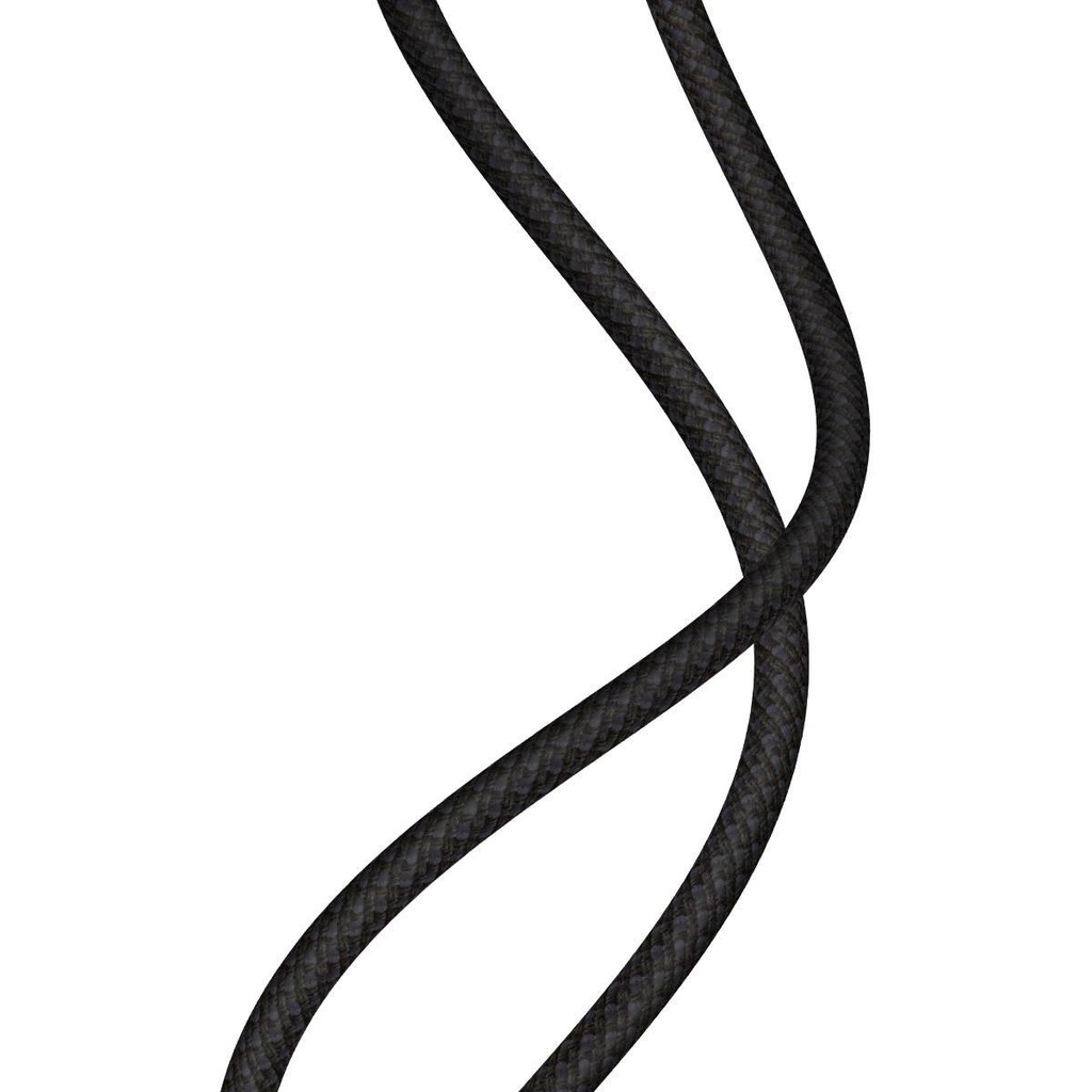 Baseus pleteni kabel visoke gustoće Type-C na Lightning, PD, 20 W, 1 m (crni)