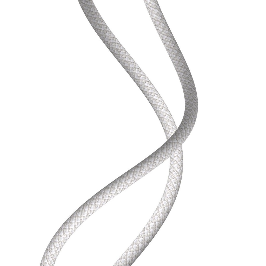 Baseus pleteni kabel visoke gustoće Type-C na Lightning, PD, 20 W, 1 m (bijeli)