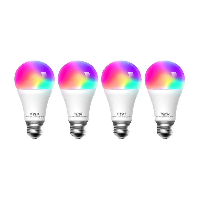 Meross MSL120 WiFi Smart LED žarulja (HomeKit) (četiri-pack)