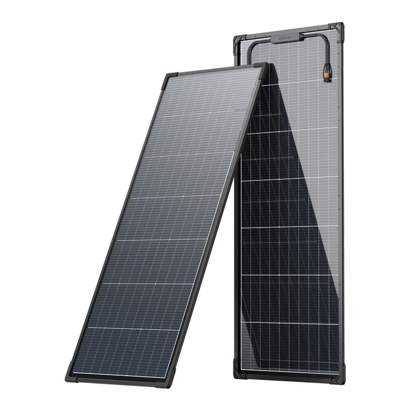 Skup 2x EcoFlow 130W fotonaponskog ploča (kruta konstrukcija)