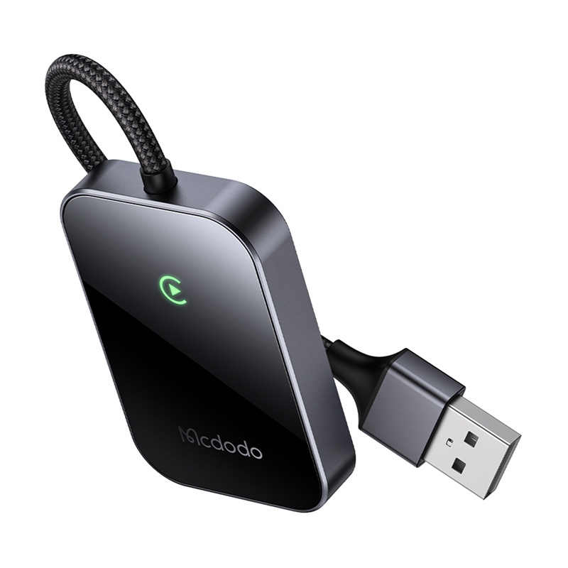 CarPlay bežični adapter s USB kabelom McDodo CA-7210 Black