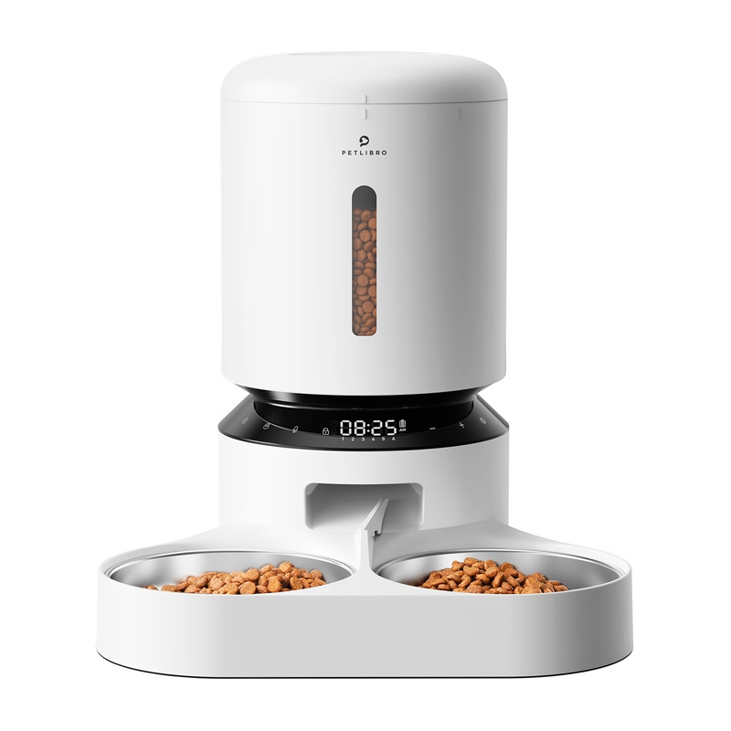PETLIBRO GRANARY FOOD COEDENTOR s dvostrukom zdjelom 5L (bijelo)