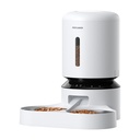 Petlibro Granary Domatora za hranu s dvostrukom zdjelom, WiFi, 5L (bijela)
