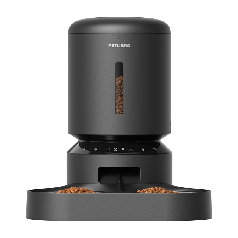 Petlibro Granary Domljavač hrane s dvostrukom zdjelom, WiFi, 5L (crno)