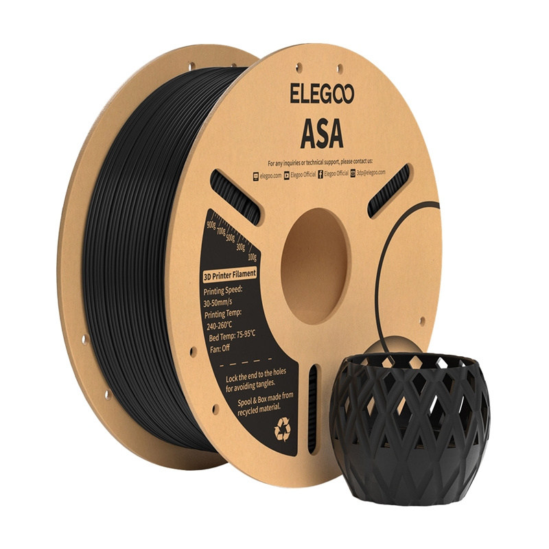 Elegoo asa filament (crna)