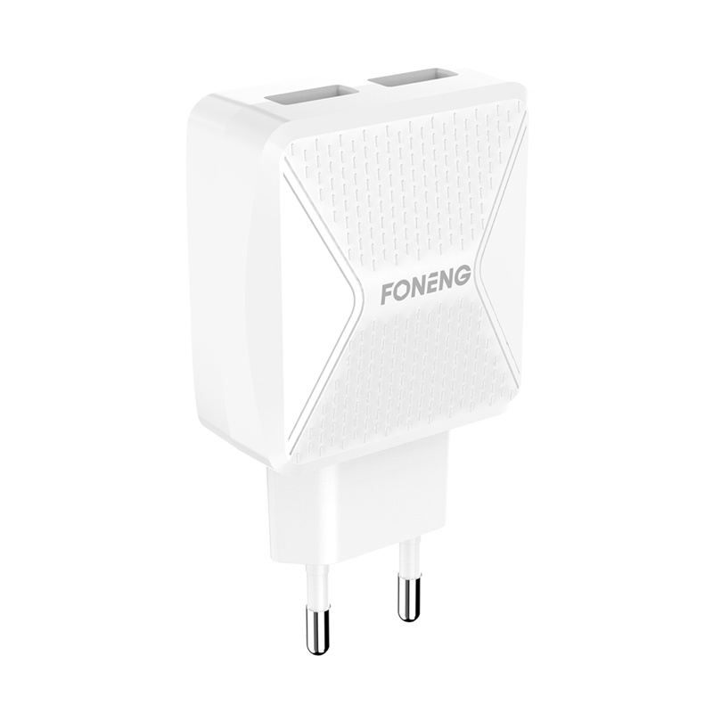 GAN FONENG EU50 punjač, 35W 2X USB-C TIPE-C do munje (bijelo)