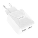 GAN FONENG EU50 punjač, 35W 2X USB-C TIPE-C do munje (bijelo)