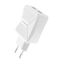 GAN FONENG EU50 punjač, 35W 2X USB-C TIPE-C do munje (bijelo)