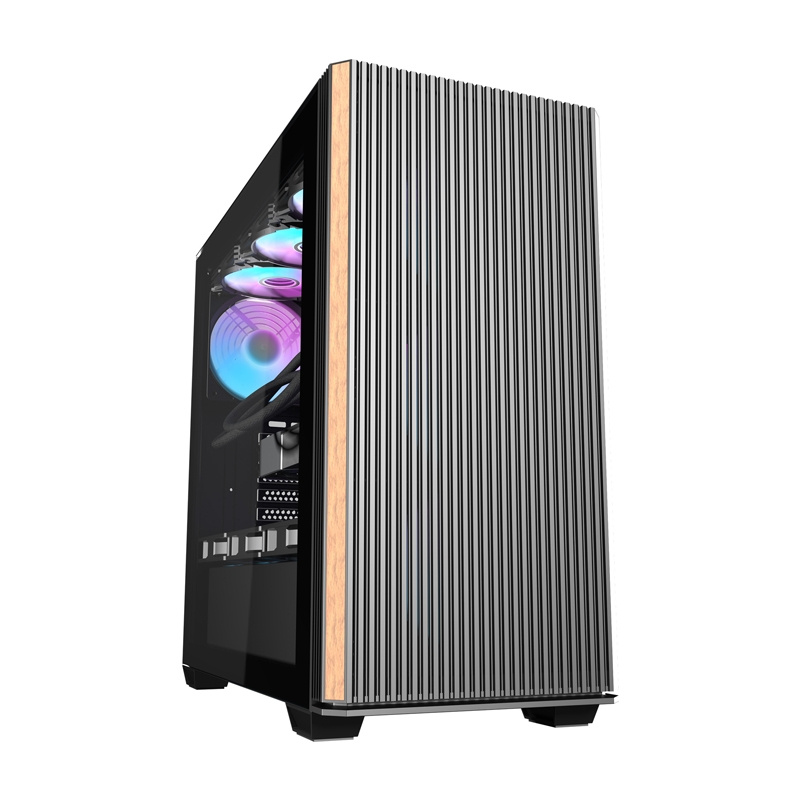 Darkflash DS900WS računalna futrola (crno) + 4 obožavatelja