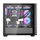 Darkflash DS900WS računalna futrola (crno) + 4 obožavatelja