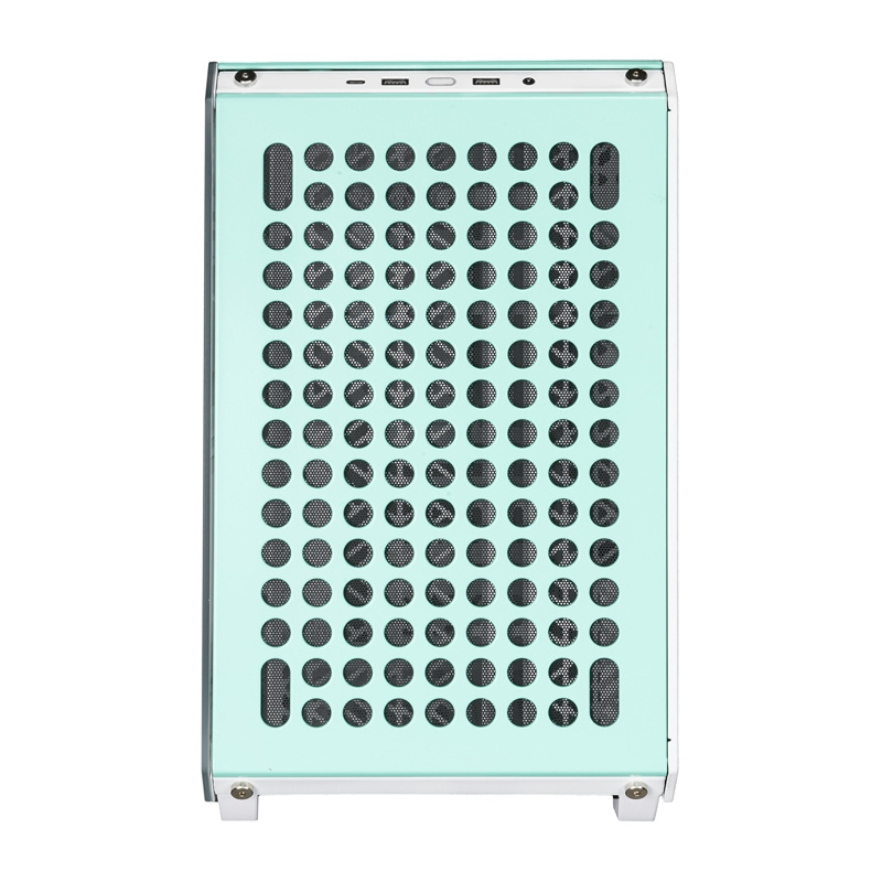 Cooler Master Qube 500 Flatpack Macaron Computer Case (Green)