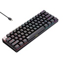 Havit KB903L ožičena mehanička / igračka RGB tipkovnica (crna)