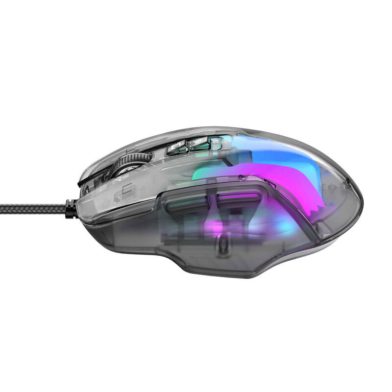 Havit MS1011SE WIRED GIMING MOUS (prozirno/crno)