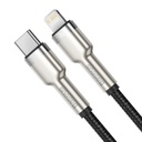 USB-C kabel za Lightning Baseus Cafule, PD, 20W, 1m (crni)