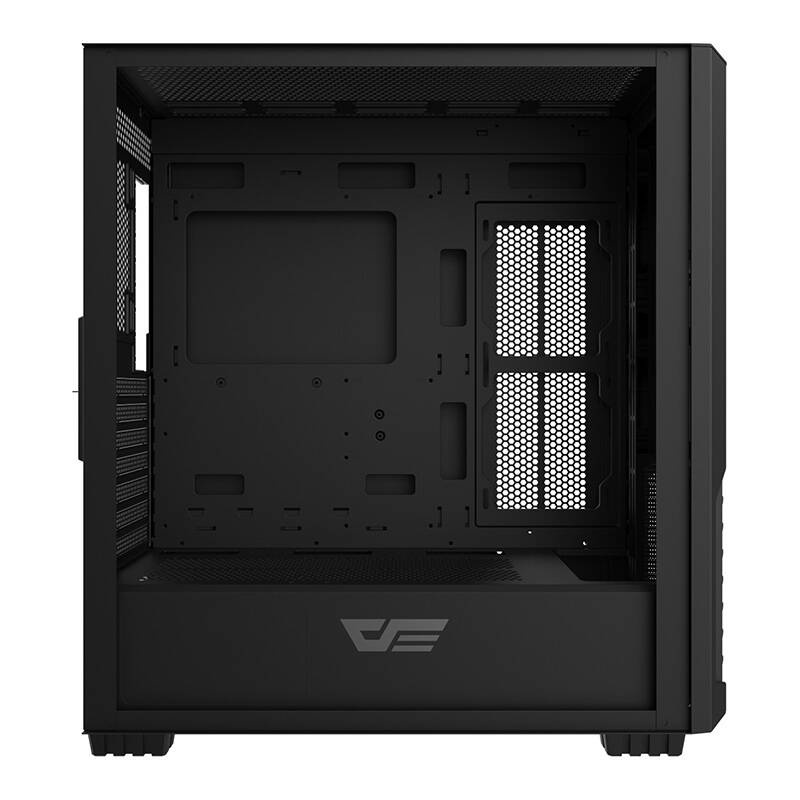Računalni slučaj DarkFlash DF2100 + 4 ArgB obožavatelji (crni)
