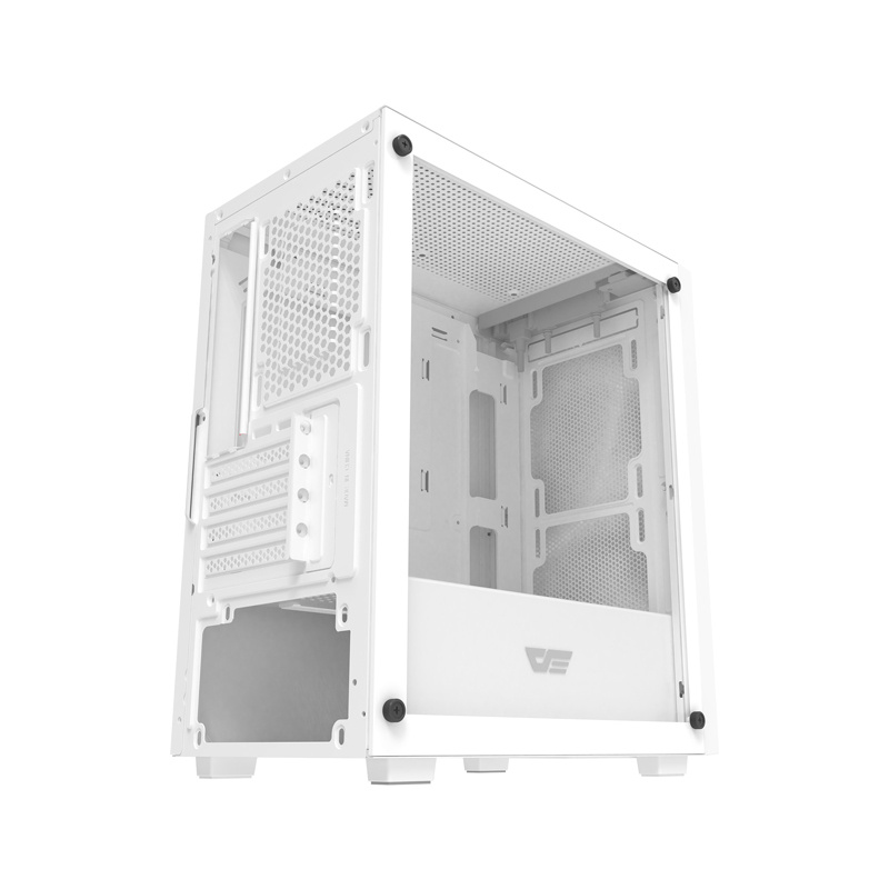DarkFlash M305 Mesh računalni slučaj bez ventilatora (bijelo)