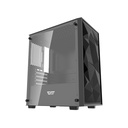 DarkFlash M305 Mesh računalna futrola bez obožavatelja (crna)