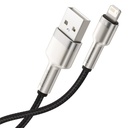 USB kabel za Lightning Baseus Cafule, 2.4A, 2m (crni)