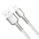 USB kabel za Lightning Baseus Cafule, 2.4A, 2m (bijeli)