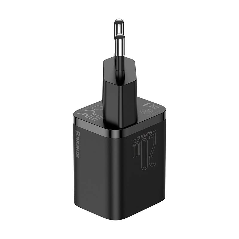 Baseus Super Si Quick Charger 1C 20W (crni)