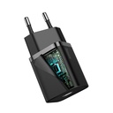 Baseus Super Si Quick Charger 1C 20W (crni)