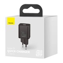 Baseus Super Si Quick Charger 1C 20W (crni)