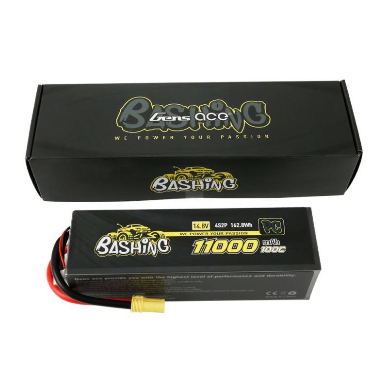 Baterija Gens Ace Bashing 11000mAh 14.8V 100C 4S2P LiPo EC5