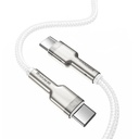 Kabel USB-C na USB-C Baseus Cafule, 100W, 1m (bijeli)