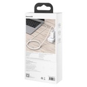 Kabel USB-C na USB-C Baseus Cafule, 100W, 1m (bijeli)