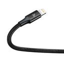 Baseus Rapid Series 3-u-1 kabel USB-C za M+L+T 20W 1,5m crni