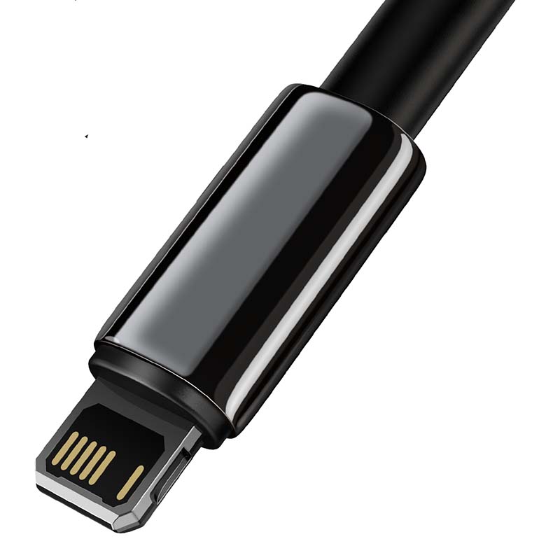 Baseus Tungsten Gold kabel USB na iP 2.4A 1m (crni)