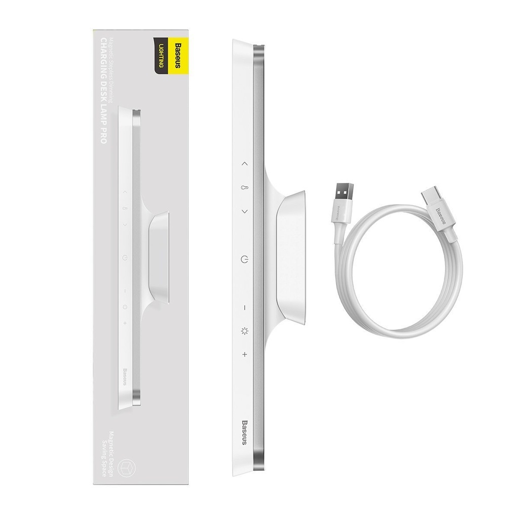 Baseus Magnetic Stepless Lamp Pro, s dodirnom pločom (bijela)