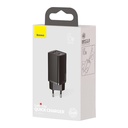 Brzi putni punjač Baseus GaN2 Lite USB+C 65W EU (crni)