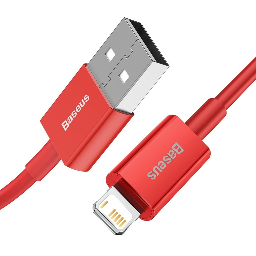 Baseus Superior Series kabel USB na iP 2.4A 1m (crveni)