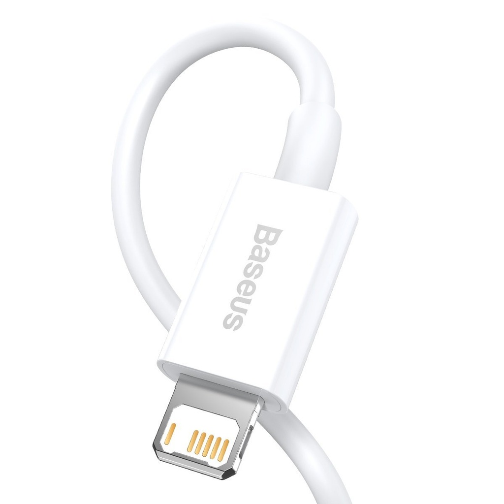 Baseus Superior Series kabel USB na iP 2.4A 2m (bijeli)