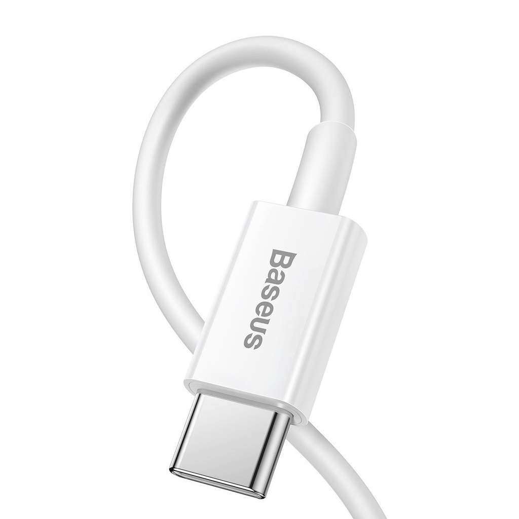 Baseus Superior Series kabel USB-C na Lightning, 20W, PD, 0,25m (bijeli)