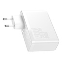 Putni punjač Baseus GaN2 Pro Quick 2x USB + 2x USB-C, 100W, EU (bijeli)