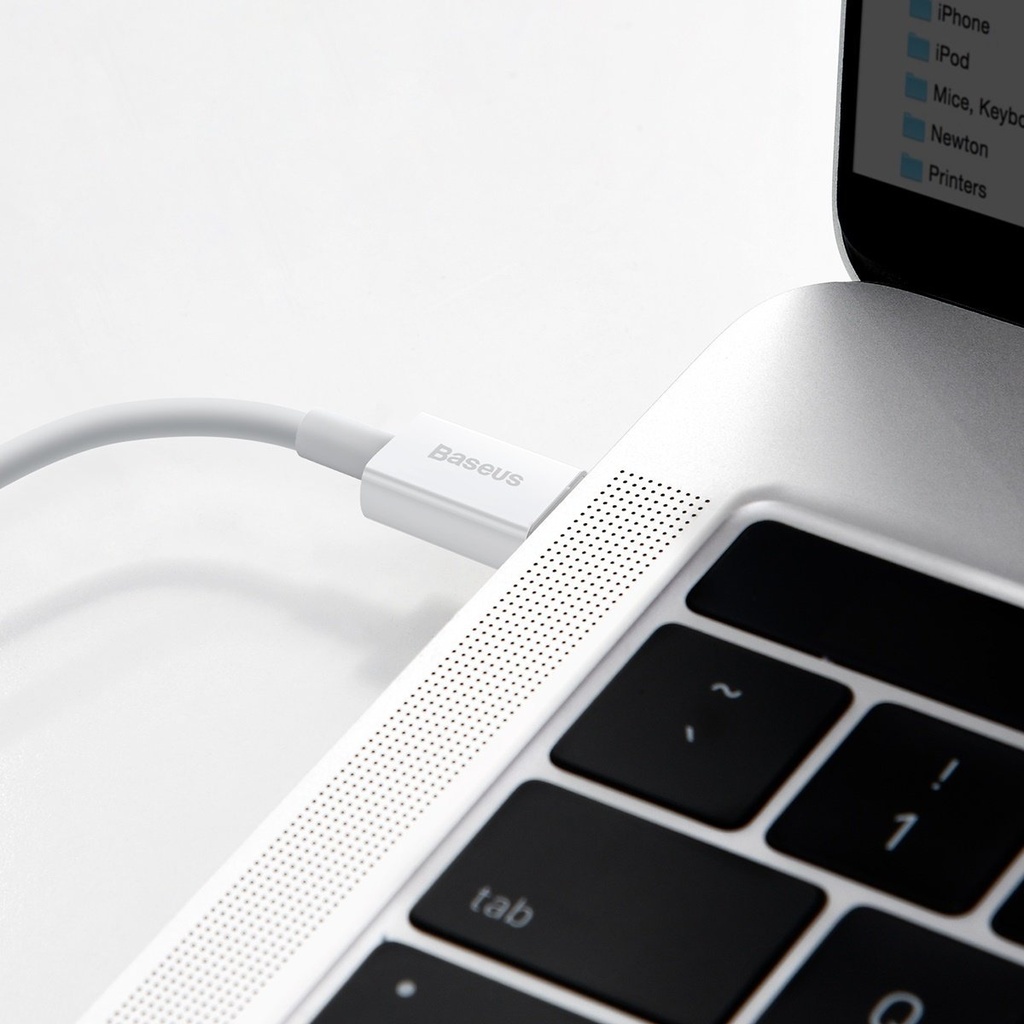 Baseus Superior Series kabel USB-C na Lightning, 20W, PD, 2m (bijeli)