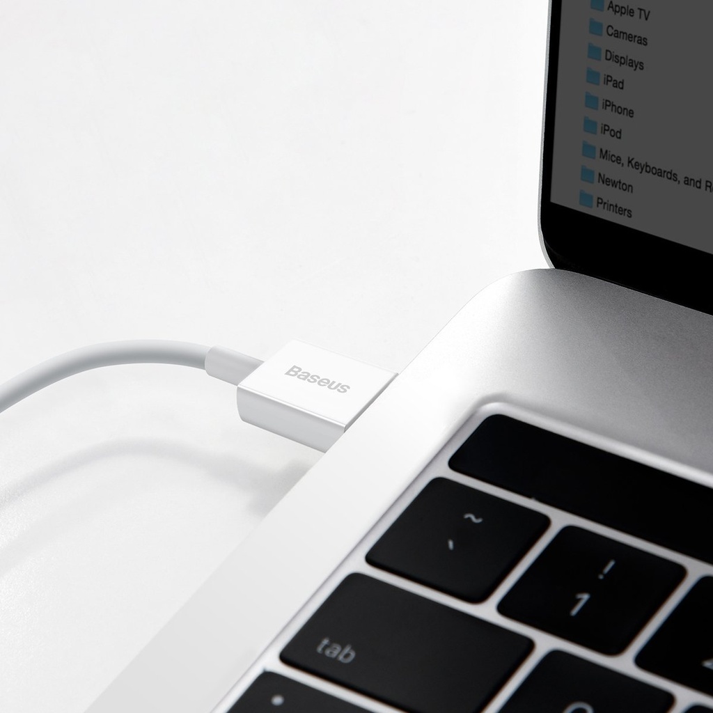 Baseus Superior Series kabel USB na USB-C, 66W, 2m (bijeli)