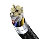Baseus zaslonski kabel USB-C na Type-C 100W 1m (crni)