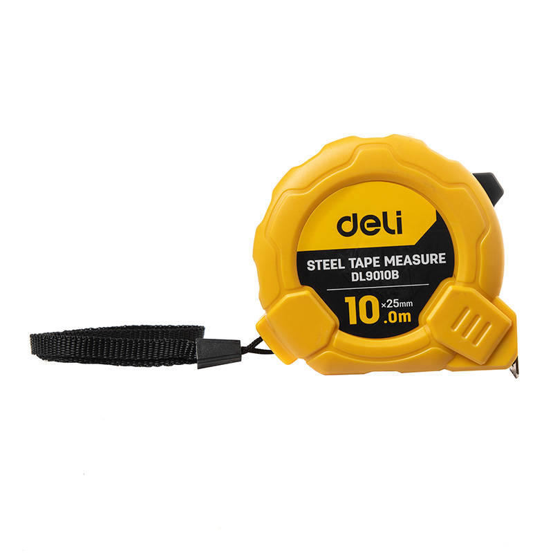 Čelična mjerna traka 10m/25mm Deli Tools EDL9010B (žuta)