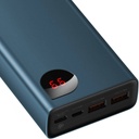 Powerbank Baseus Adaman Metal 20000mAh PD QC 3.0 65W 2xUSB + USB-C + micro USB (plava)