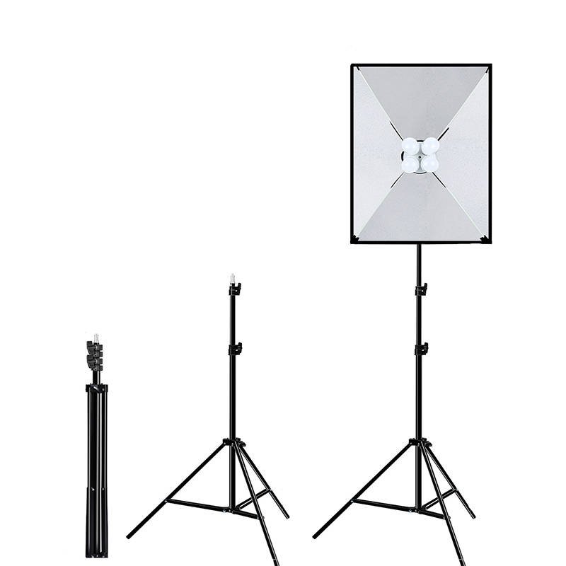 Studio set Puluz softbox 50x70cm, tronožac, LED žarulja 4 kom PU5071EU