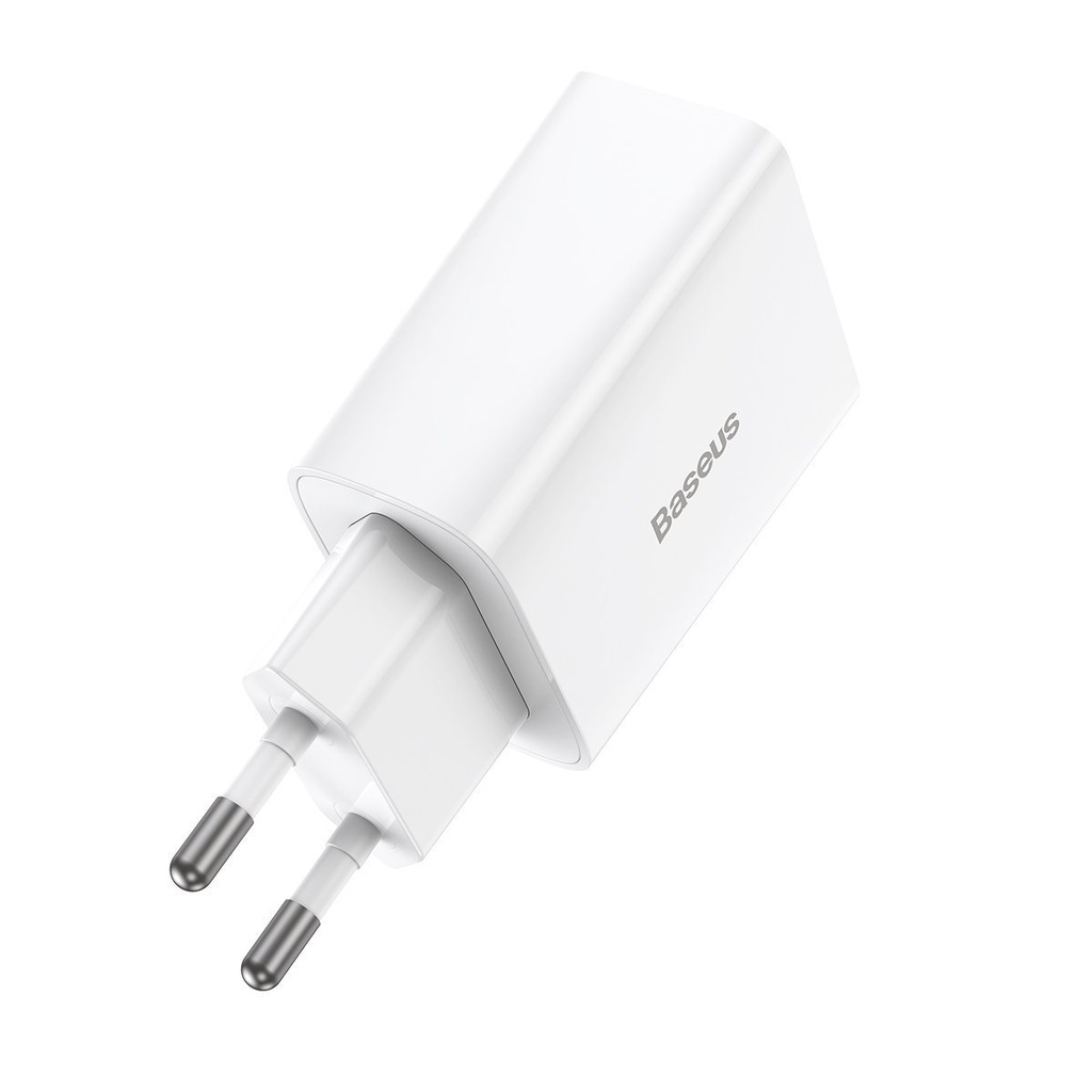 Baseus Speed ​​Mini Quick Charger, USB-C, PD, 3A, 20W (bijeli)