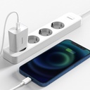 Baseus Speed ​​Mini Quick Charger, USB-C, PD, 3A, 20W (bijeli)