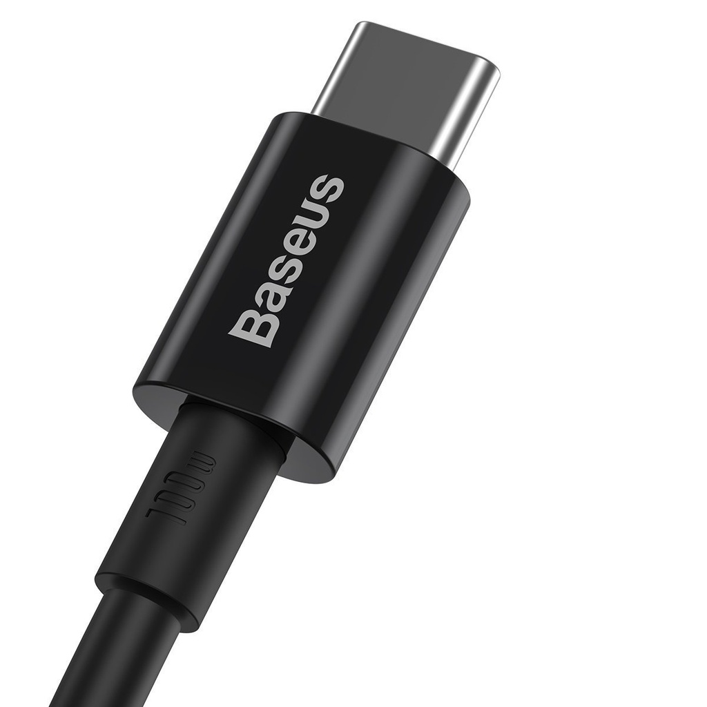 Baseus Superior Series kabel USB-C na USB-C, 100 W, 1 m (crni)