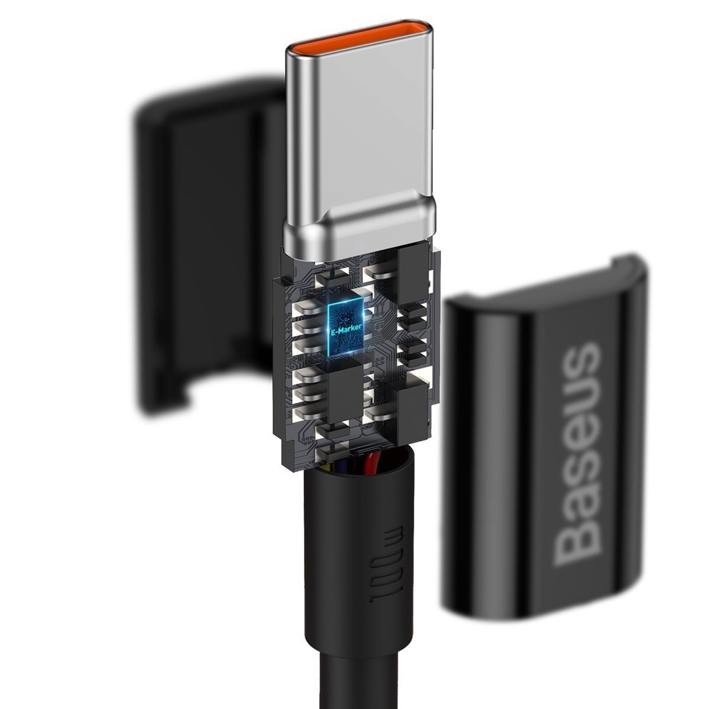 Baseus Superior Series kabel USB-C na USB-C, 100 W, 2 m (crni)