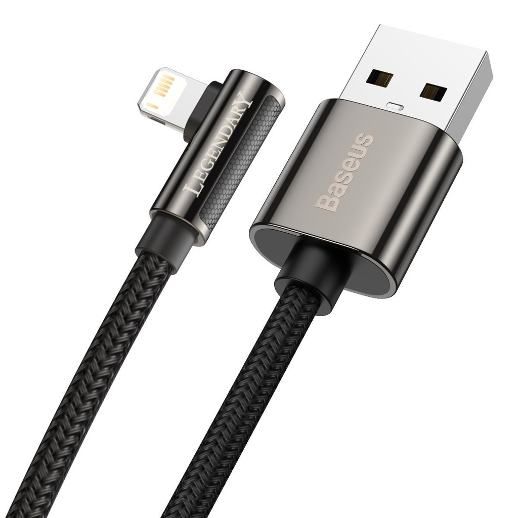 Kabel USB na Lightning Baseus Legend Series, 2.4A, 2m (crni)