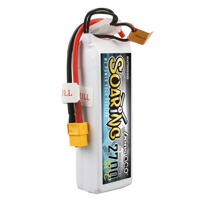 Akumulator Gens Ace Soaring 2700mAh 11.1V 30C 3S1P XT60